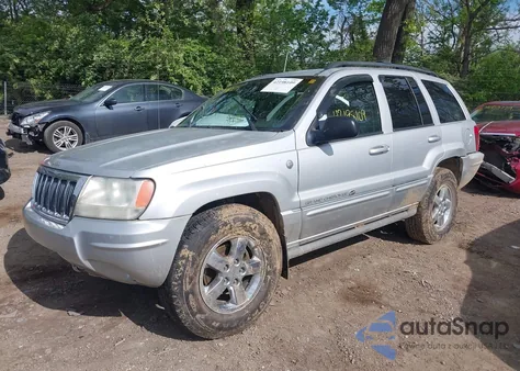 2004 Jeep Grand Cherokee Overland from USA, damaged, VIN 1J8GW68J04C281484